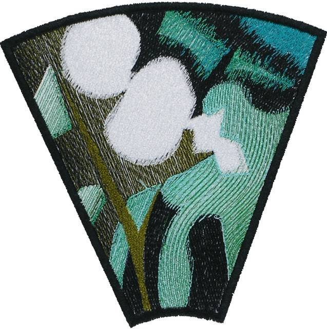 BFC1114 Stained Glass Butterfly in a Circle