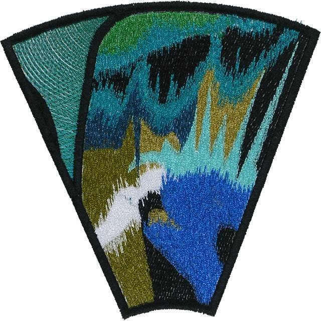 BFC1114 Stained Glass Butterfly in a Circle