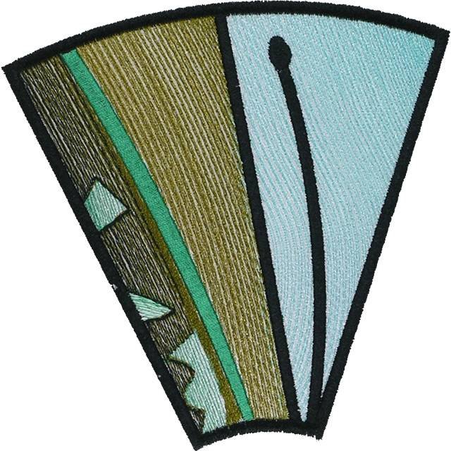 BFC1114 Stained Glass Butterfly in a Circle