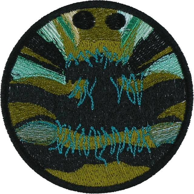 BFC1114 Stained Glass Butterfly in a Circle