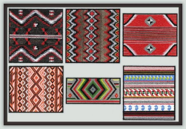 BFC1115 Native American Textile Art