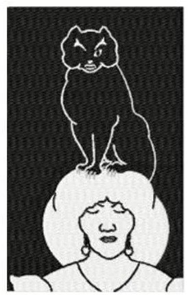 RMG1116  The Black Cat c.1896
