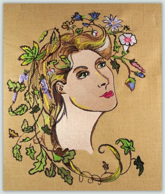 BFC1117 Sally King's Green Man Series- The Lady Complete
