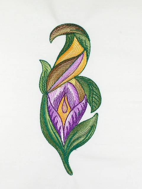 BFC1119 Variegated Fun Flowers