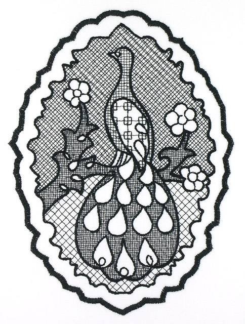 BFC1134 Lace Blackwork Designs