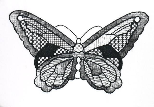 BFC1134 Lace Blackwork Designs