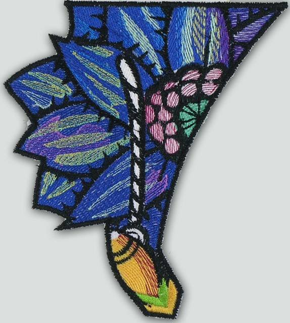 BFC1135 Ching Chou's Stained Glass Butterfly I