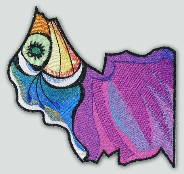 BFC1135 Ching Chou's Stained Glass Butterfly I