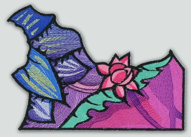 BFC1135 Ching Chou's Stained Glass Butterfly I