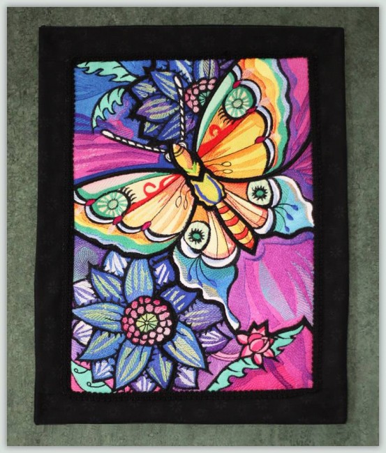 BFC1135 Ching Chou's Stained Glass Butterfly I