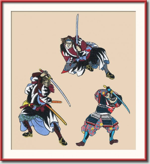 BFC1136 Three Samurai I