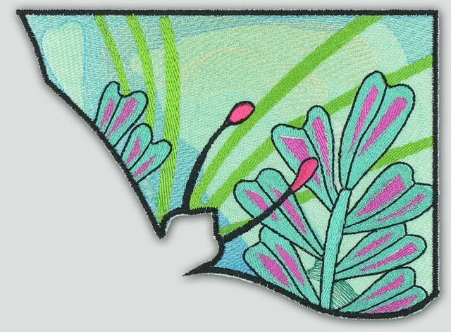 BFC1138 Ching Chou's Stained Glass Butterfly II