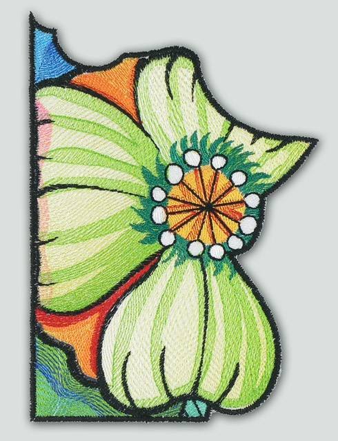 BFC1138 Ching Chou's Stained Glass Butterfly II