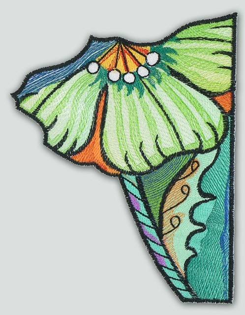BFC1138 Ching Chou's Stained Glass Butterfly II