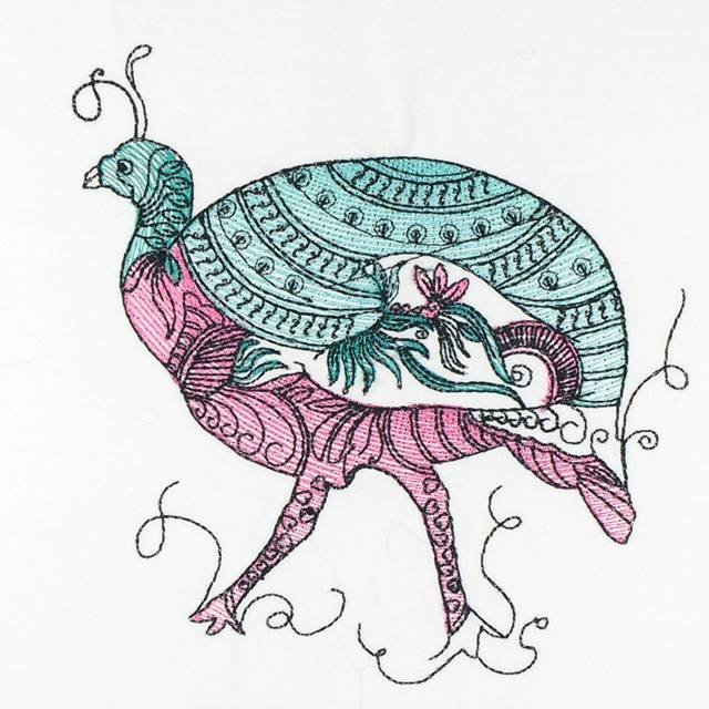 BFC1141 D.E.S-Filled Guinea Hens