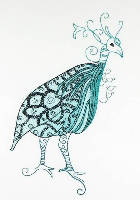 BFC1141 D.E.S-Filled Guinea Hens