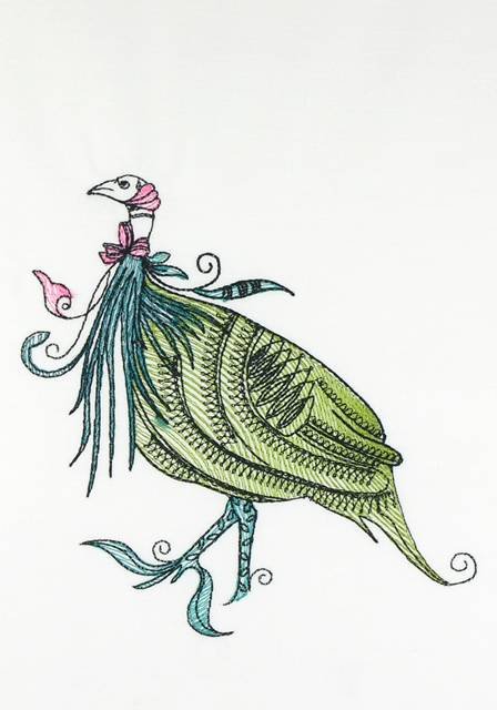 BFC1141 D.E.S-Filled Guinea Hens
