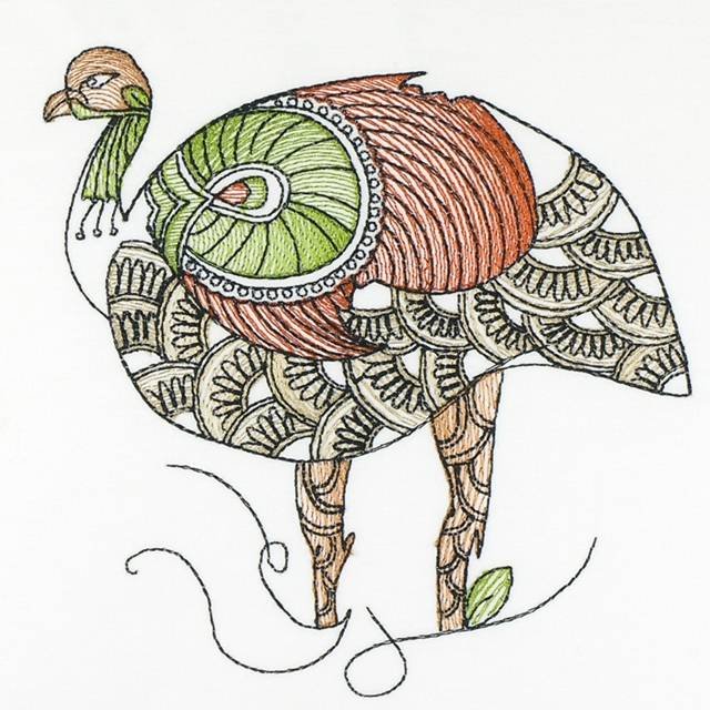 BFC1141 D.E.S-Filled Guinea Hens