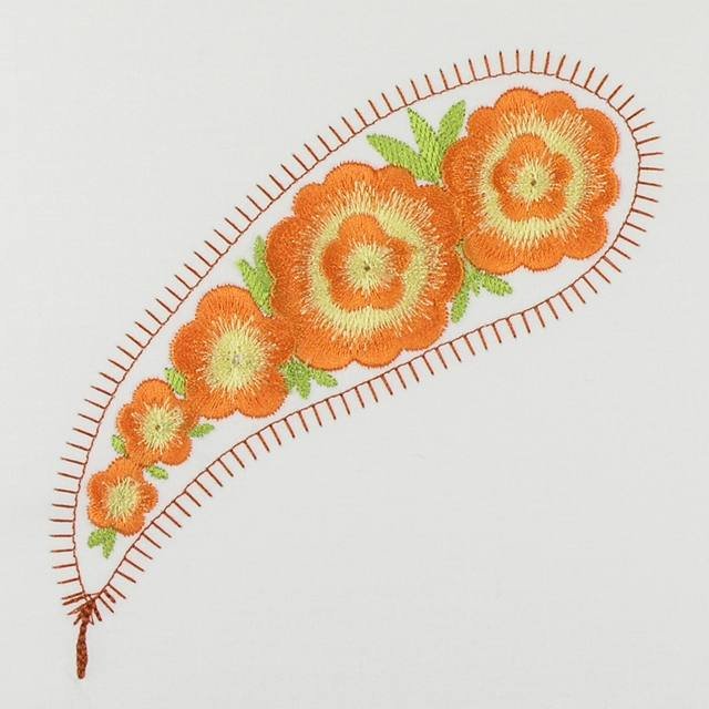 BFC1145 Paisley Feathers