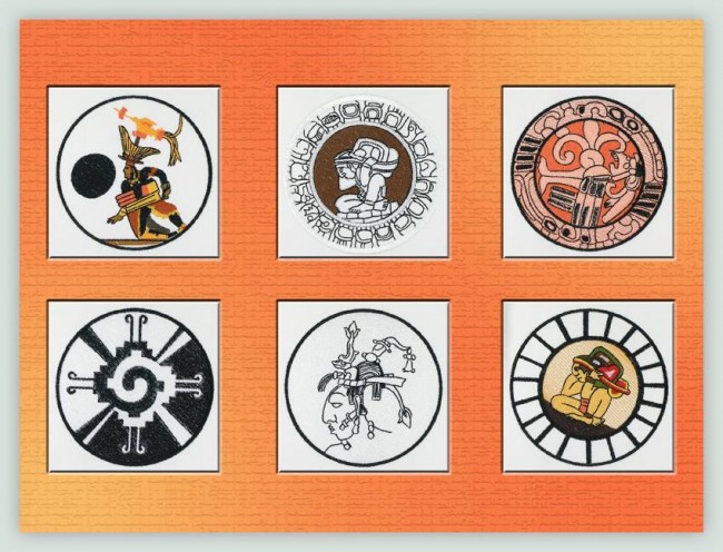 BFC1147 Mayan Quilt Circles