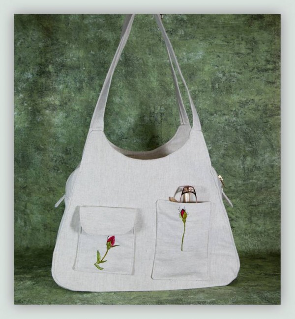 BFC1148 Wild Roses Handbag
