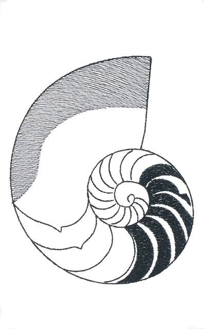 BFC1153 Blackwork Seashells