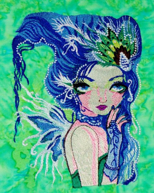 BFC1154 Ching Chou's Peacock Ladies