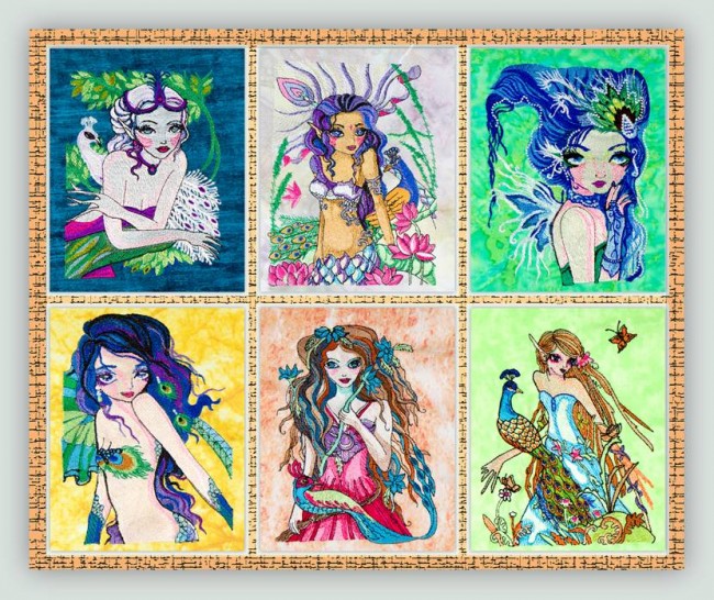 BFC1154 Ching Chou's Peacock Ladies
