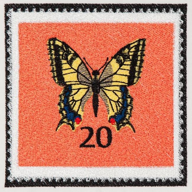 BFC1160 Butterfly Stamps Complete
