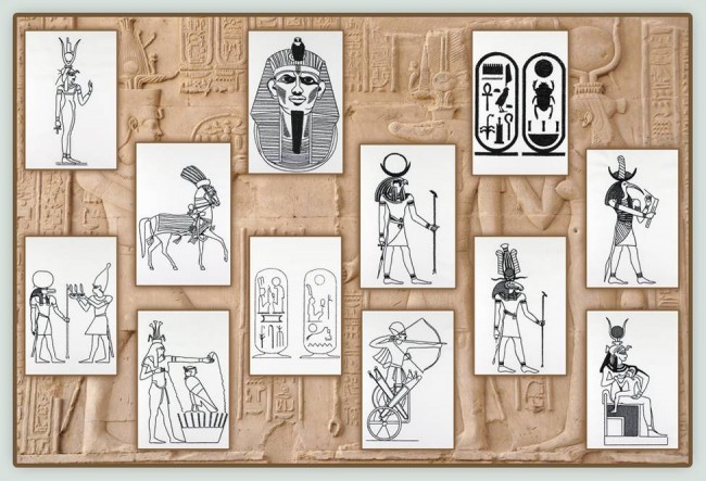 BFC1163 Egyptian Blackwork Designs