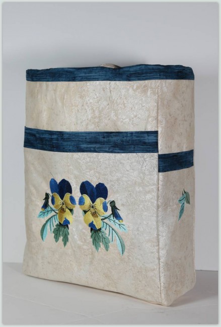BFC1165 Spring Bouquet Super Tote