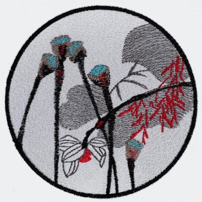 BFC1167 Oriental Quilt Circles