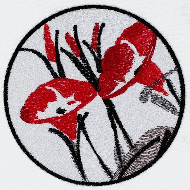 BFC1167 Oriental Quilt Circles