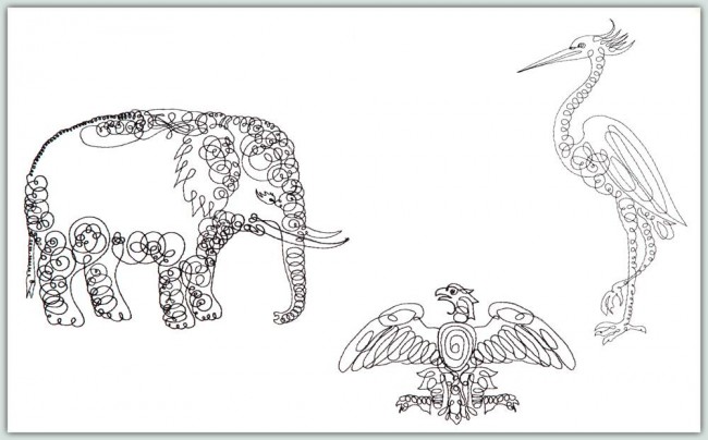 BFC1172 Fun with Calligraphy - Critters