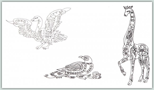 BFC1172 Fun with Calligraphy - Critters