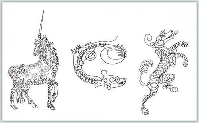 BFC1172 Fun with Calligraphy - Critters