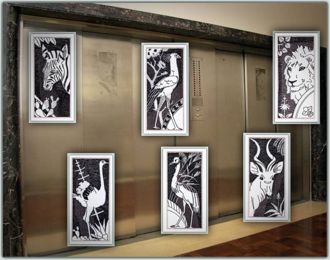 BFC1174 South African Architectural Etchings