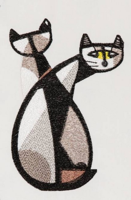 BFC1176 Contemporary Felines