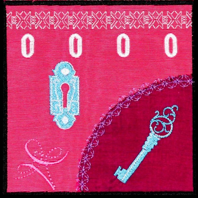 BFC1179 QIH Crazy Quilt Bag