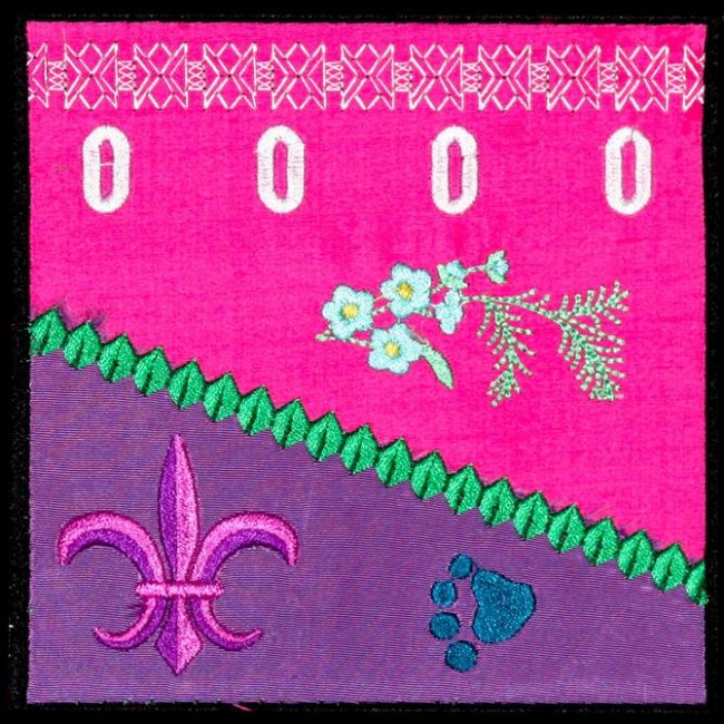 BFC1179 QIH Crazy Quilt Bag