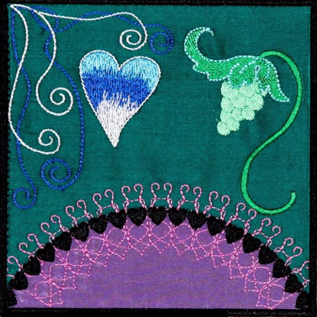 BFC1179 QIH Crazy Quilt Bag