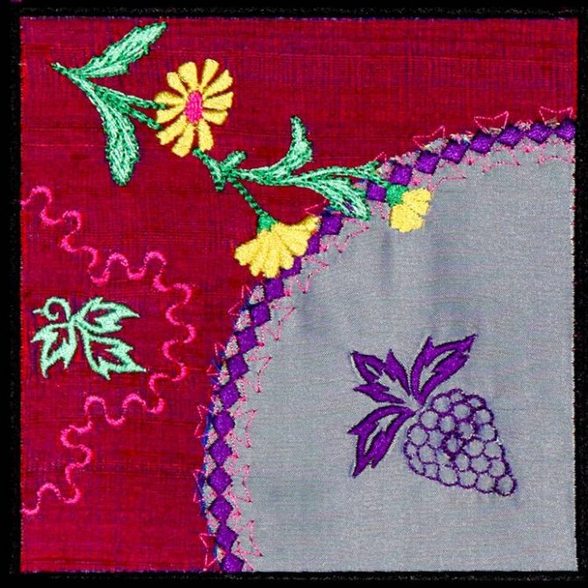 BFC1179 QIH Crazy Quilt Bag