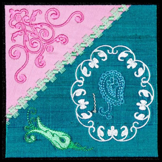 BFC1179 QIH Crazy Quilt Bag