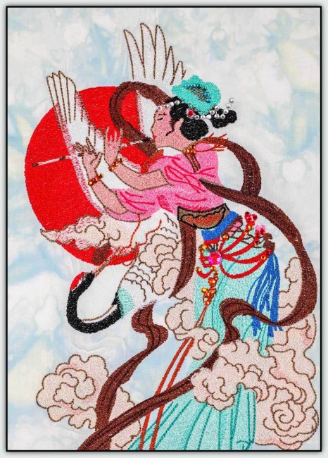 BFC1180 Large Geisha Fantasy