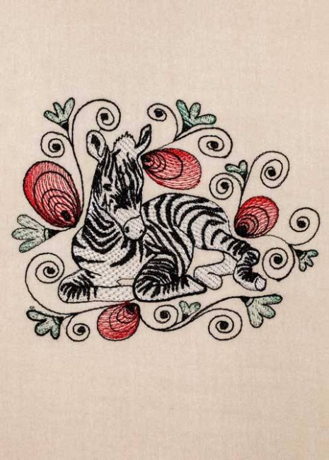 BFC1193 Decorative Elements Series Filled Zebras