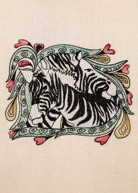 BFC1193 Decorative Elements Series Filled Zebras