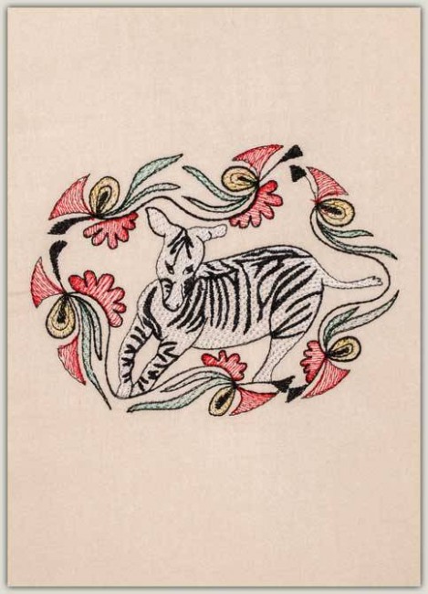 BFC1193 Decorative Elements Series Filled Zebras