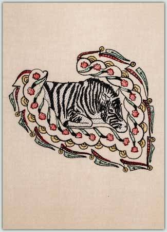 BFC1193 Decorative Elements Series Filled Zebras