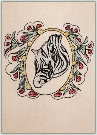 BFC1193 Decorative Elements Series Filled Zebras