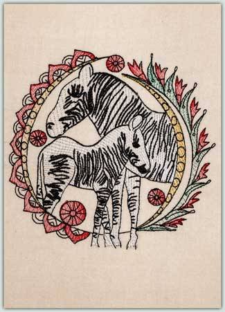 BFC1193 Decorative Elements Series Filled Zebras